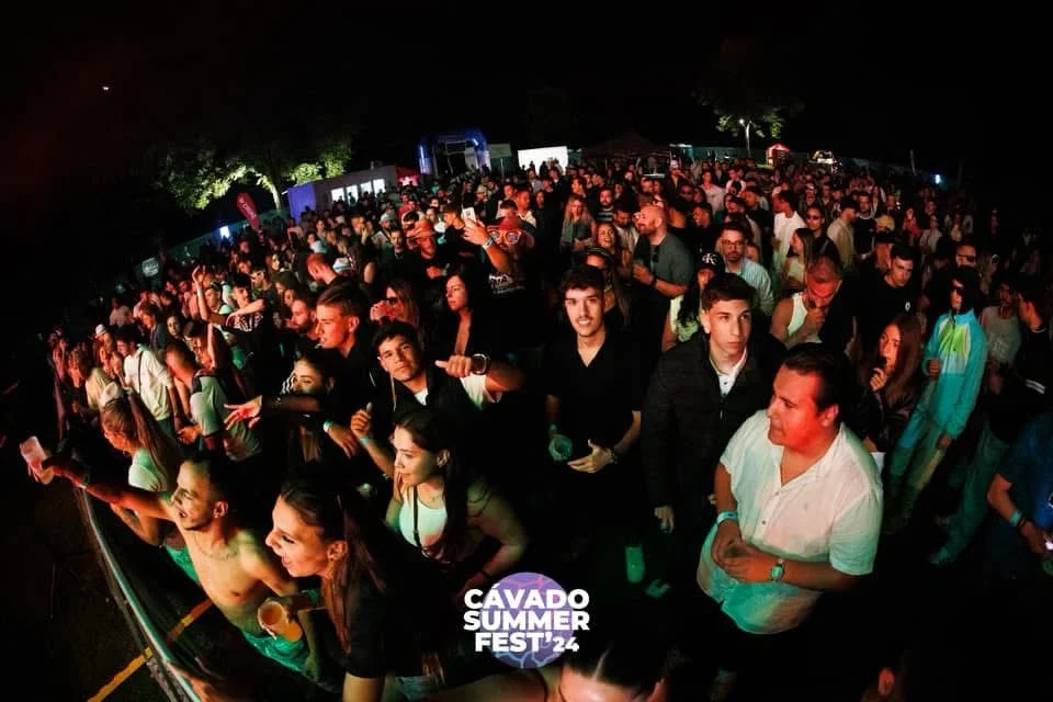 Vista da multidão durante o Cávado Summer Fest 2025